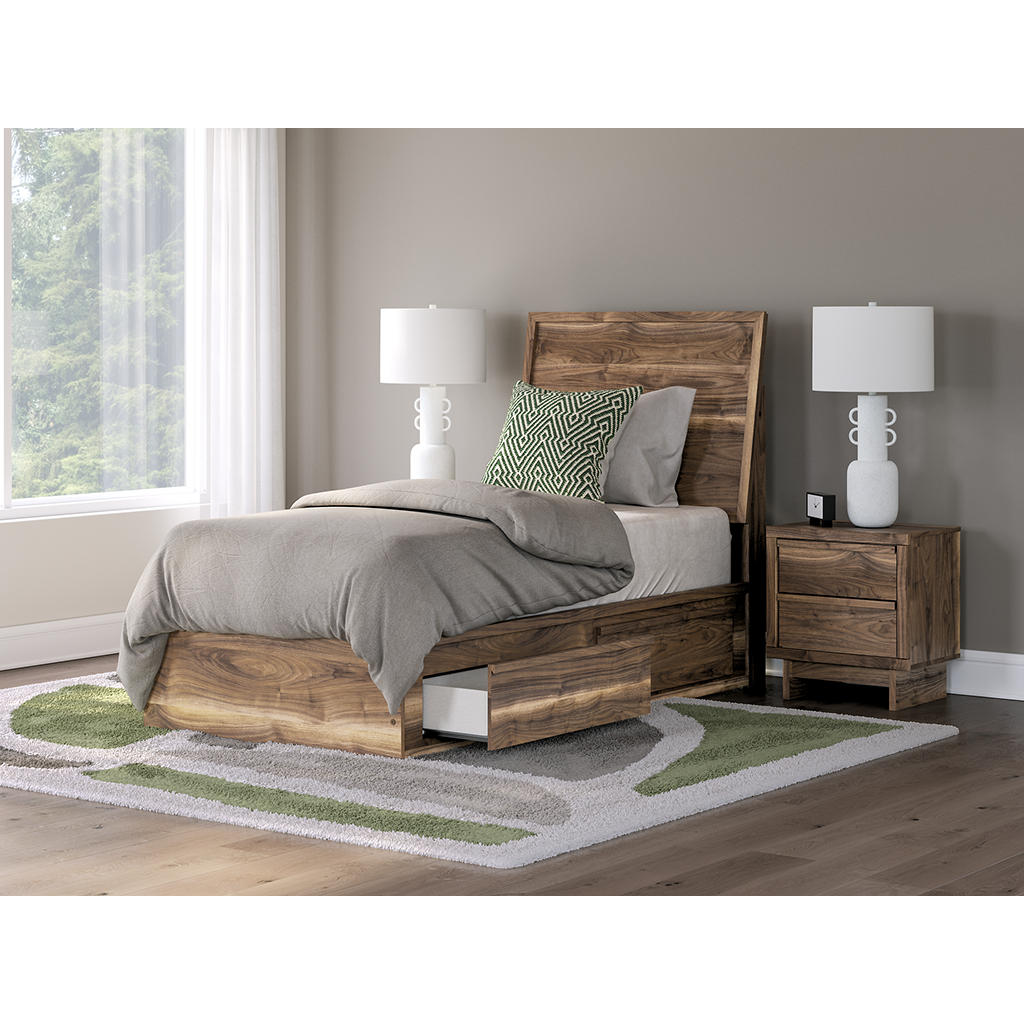 Chirason Twin Panel Bed with Storage Signature Design by Ashley® Beds