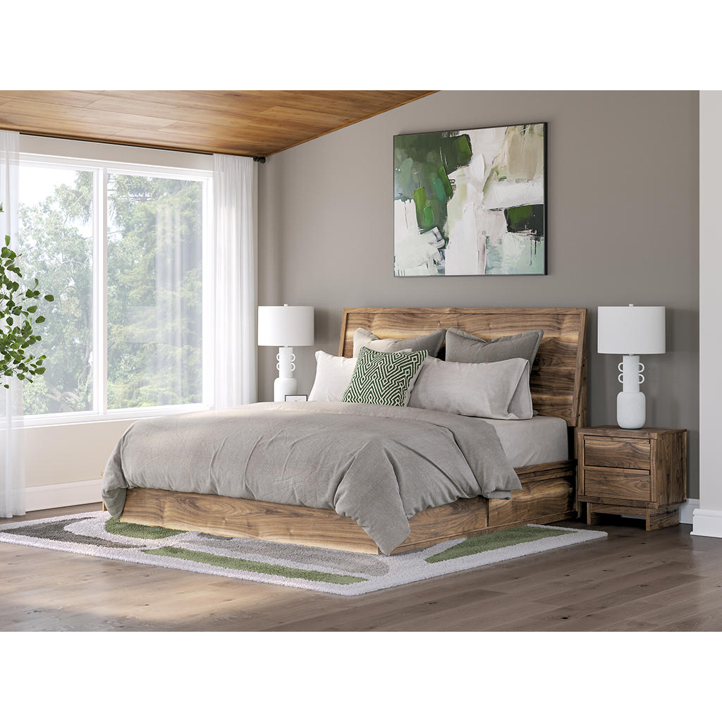 Chirason King Panel Bed with Storage Signature Design by Ashley® Bedroom