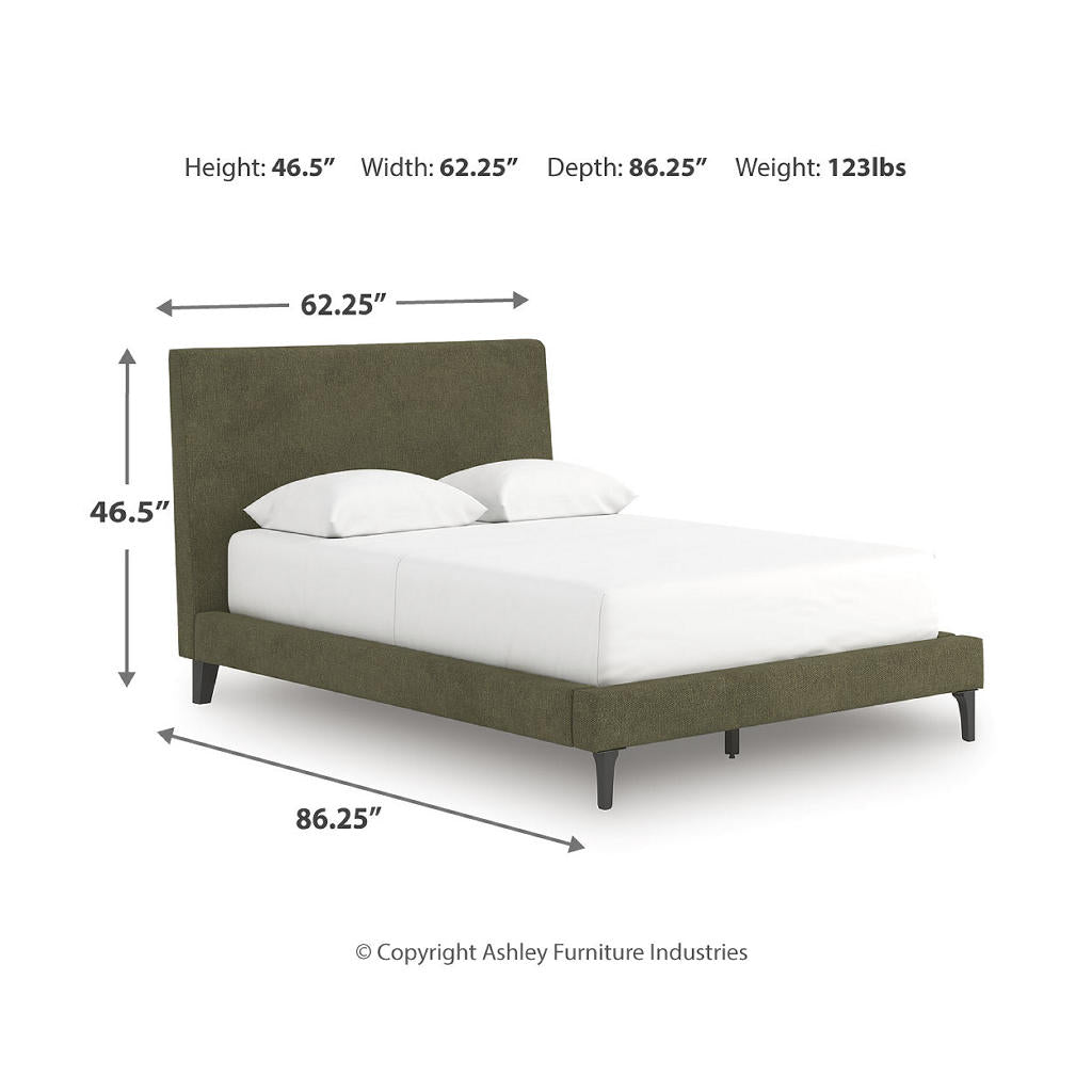 Chirason Full Upholstered Bed with Roll Slats Signature Design by Ashley® Beds