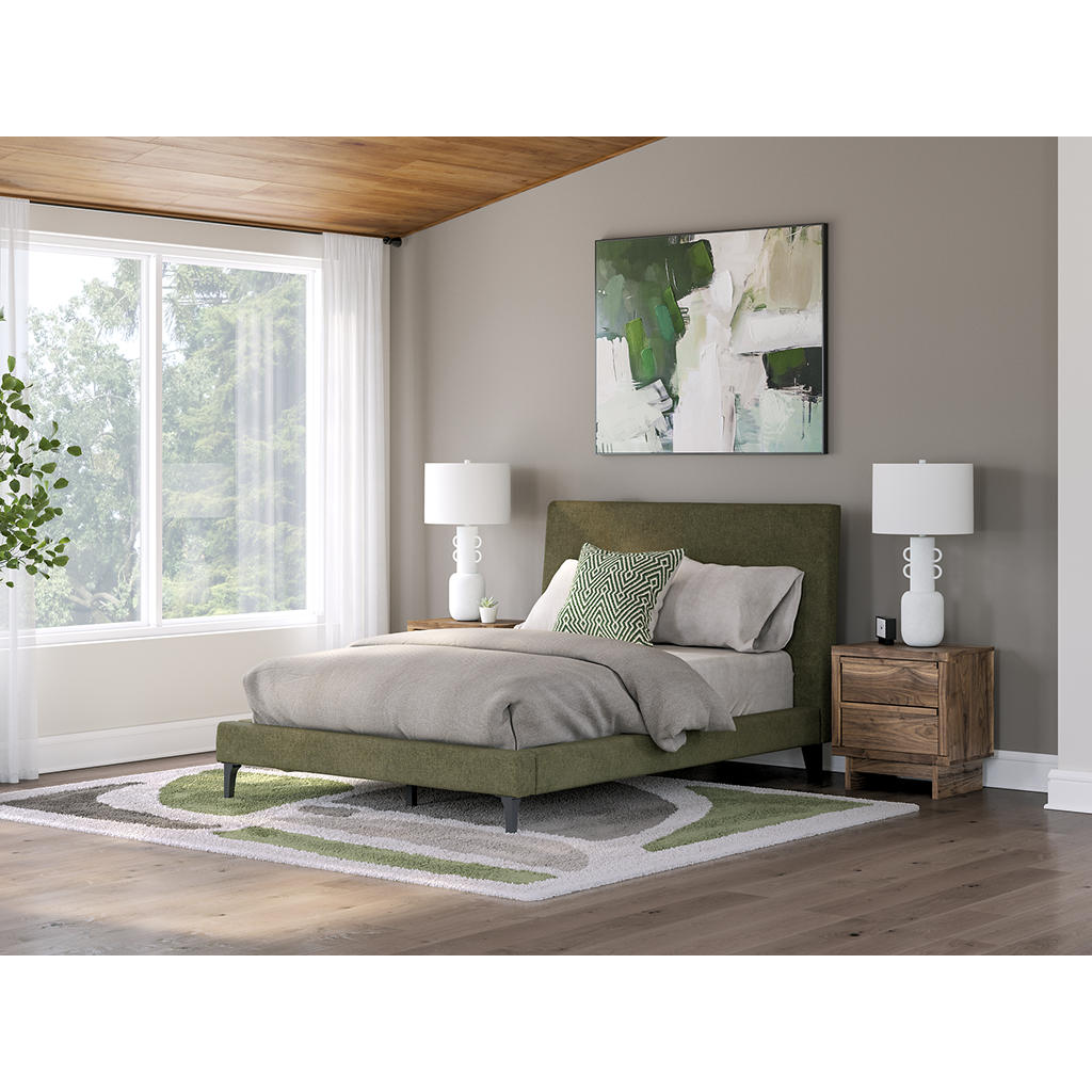 Chirason Full Upholstered Bed with Roll Slats Signature Design by Ashley® Beds