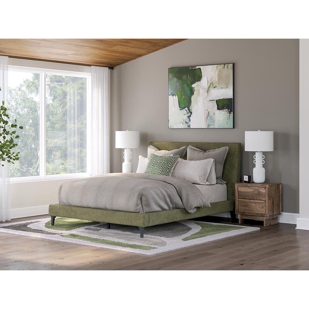 Chirason Queen Upholstered Bed with Roll Slats Signature Design by Ashley® Bedroom