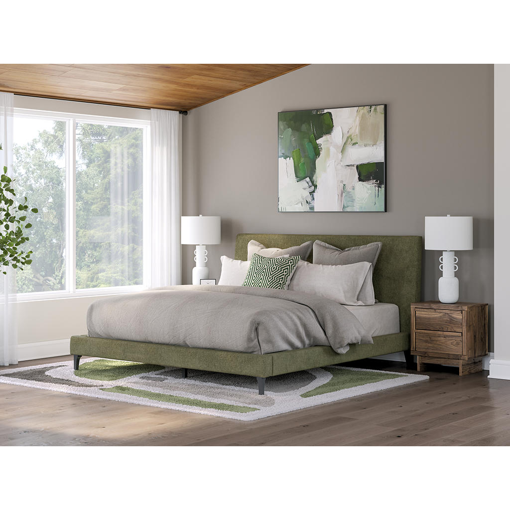 Chirason King Upholstered Bed with Roll Slats Signature Design by Ashley® Bedroom