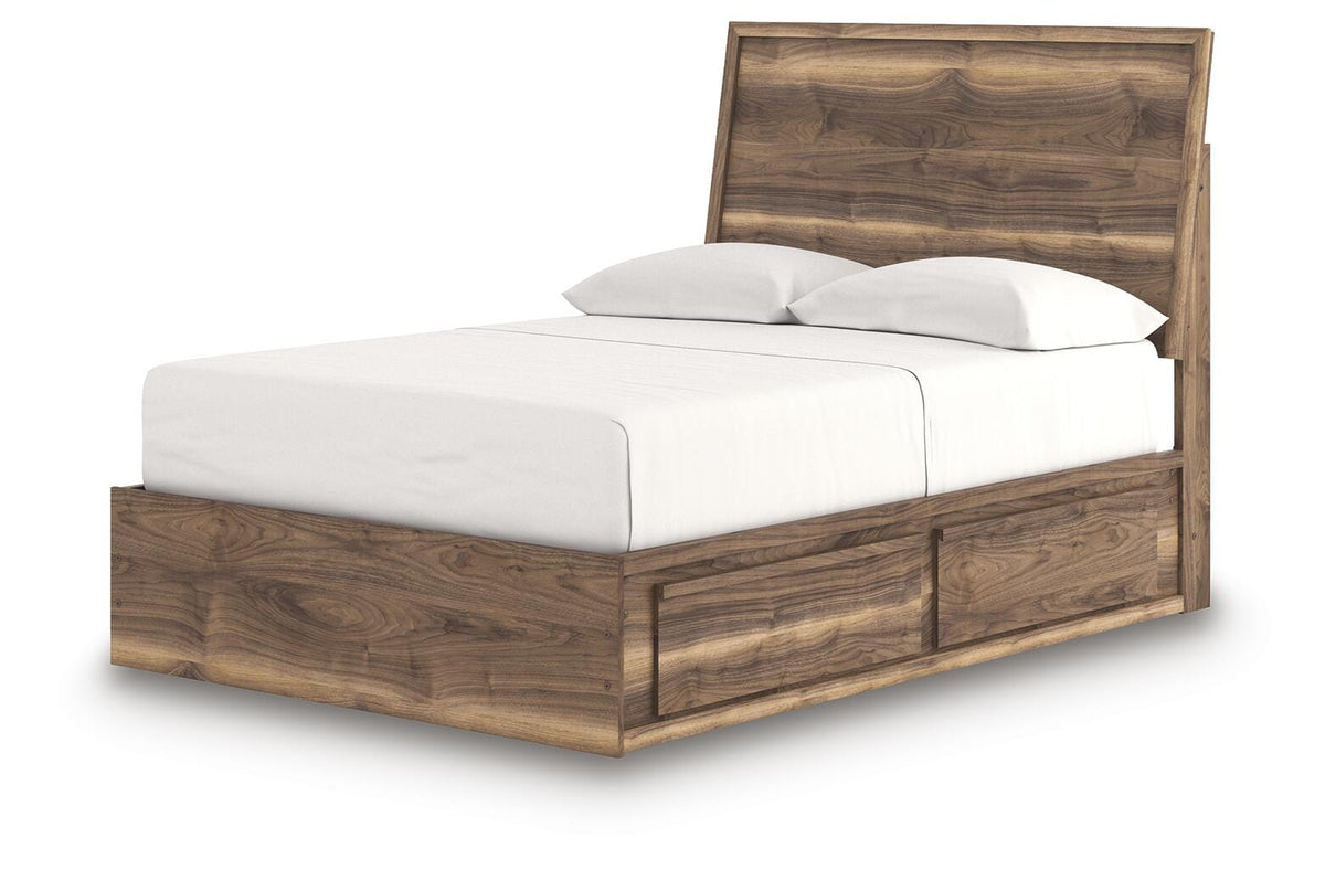 Chirason Full Storage Bed, Dresser and Mirror — 2 Underbed Units Signature Design by Ashley® Bedroom