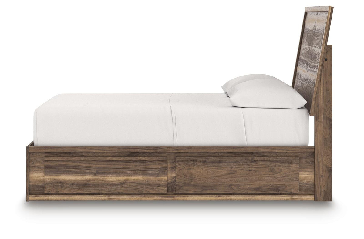Chirason Full Storage Bed, Dresser and Mirror — 2 Underbed Units Signature Design by Ashley® Bedroom
