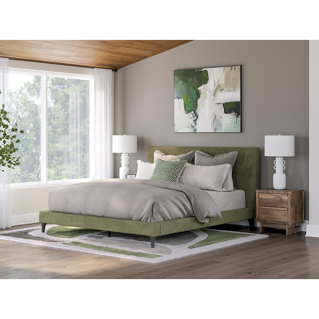 Chirason California King Upholstered Bed with Roll Slats Signature Design by Ashley® Component Skus