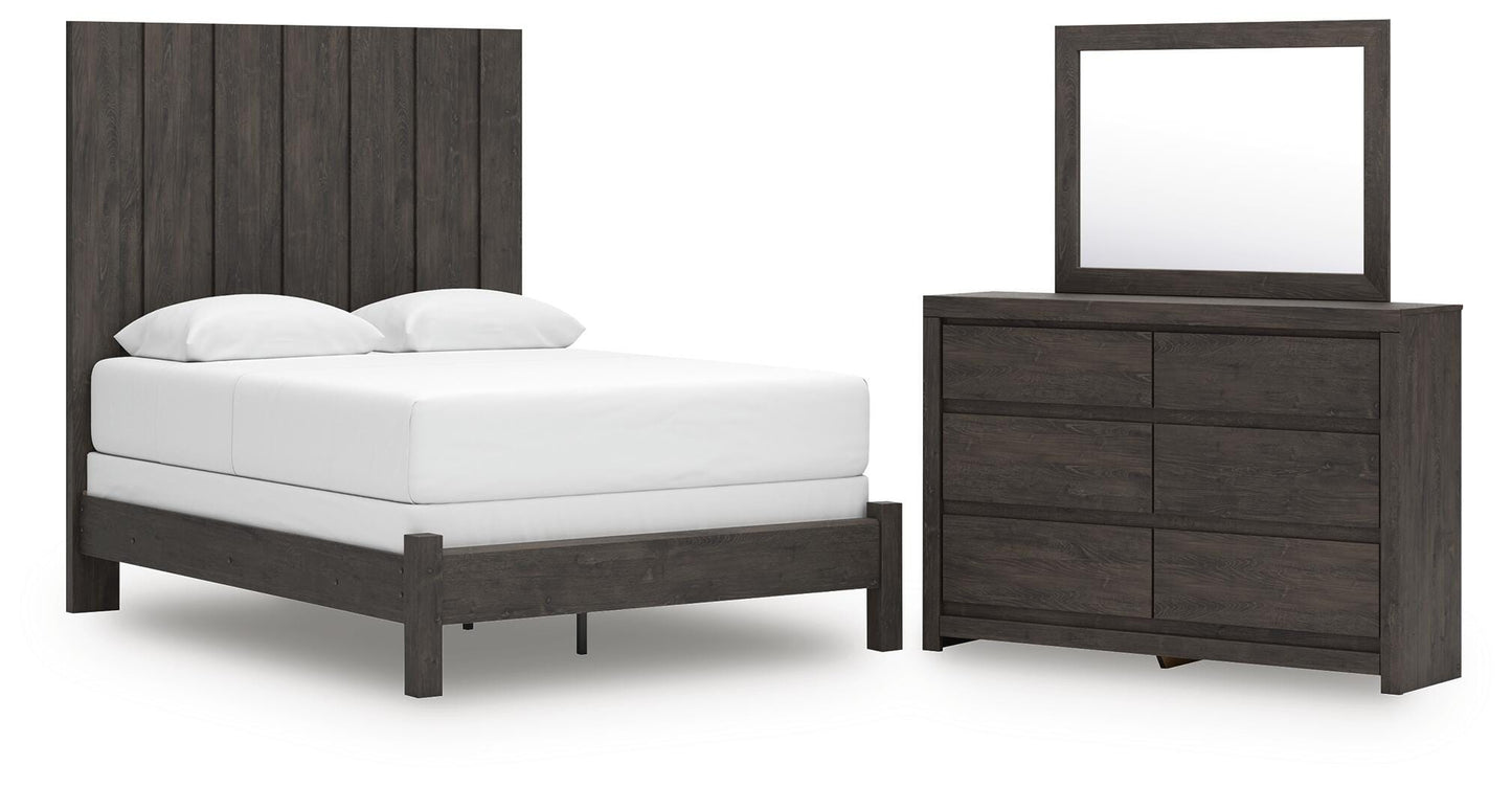 Fraluna Queen Panel Bed, Dresser and Mirror Signature Design by Ashley® Bedroom