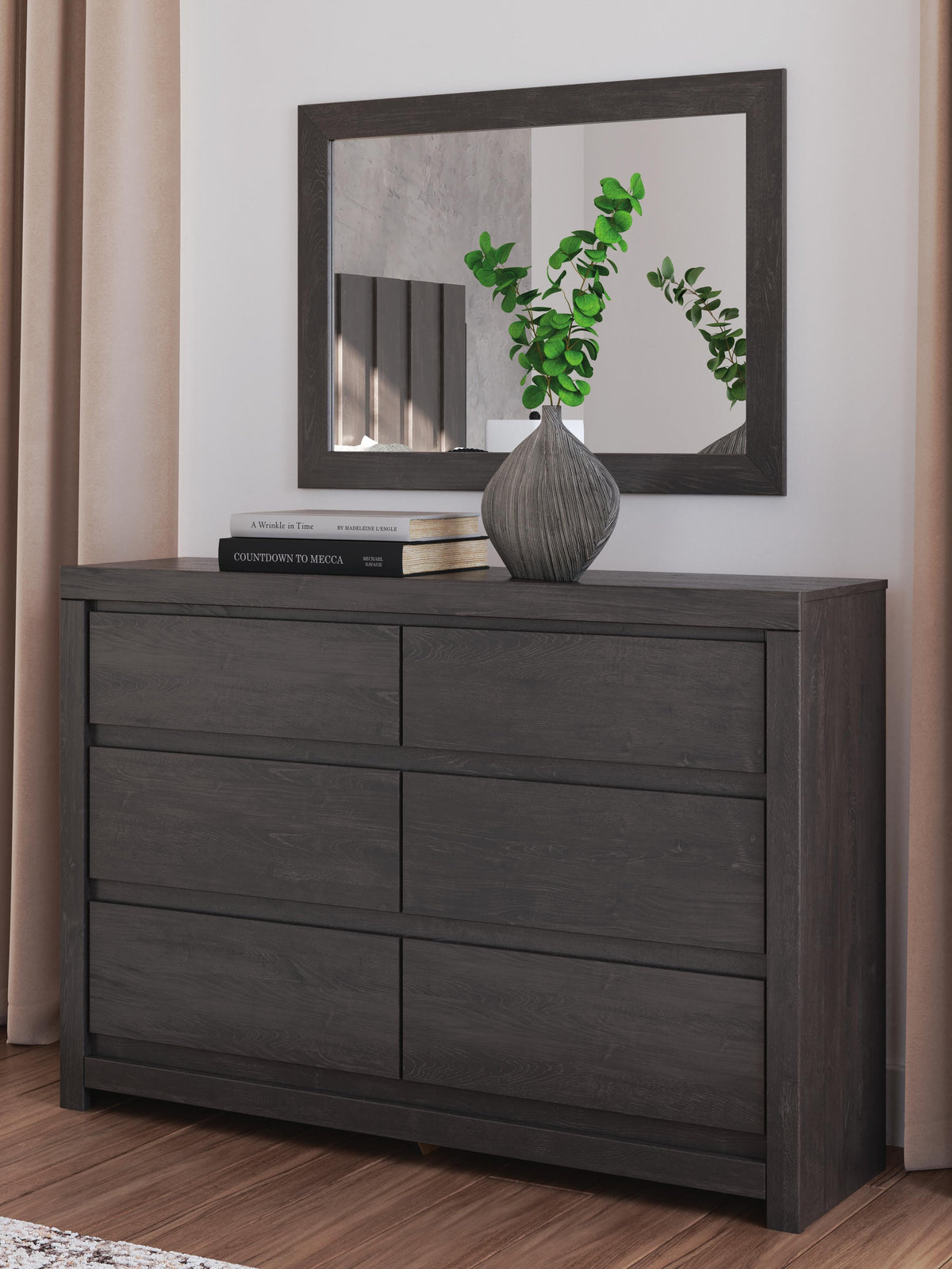 Fraluna Queen Post Storage Bed, Dresser and Mirror — 3-Piece Signature Design by Ashley® Bedroom