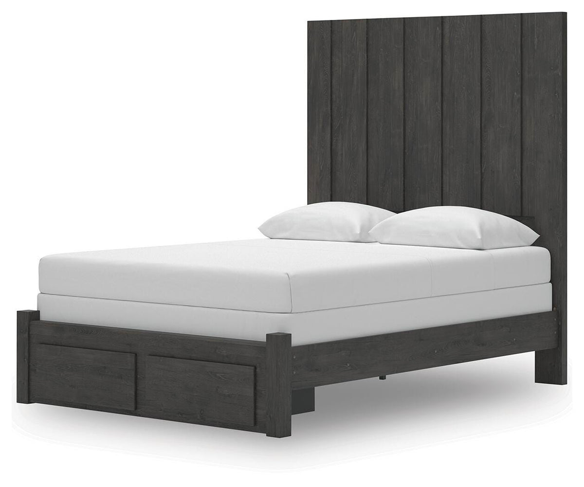 Fraluna Queen Post Storage Bed, Dresser and Mirror — 3-Piece Signature Design by Ashley® Bedroom
