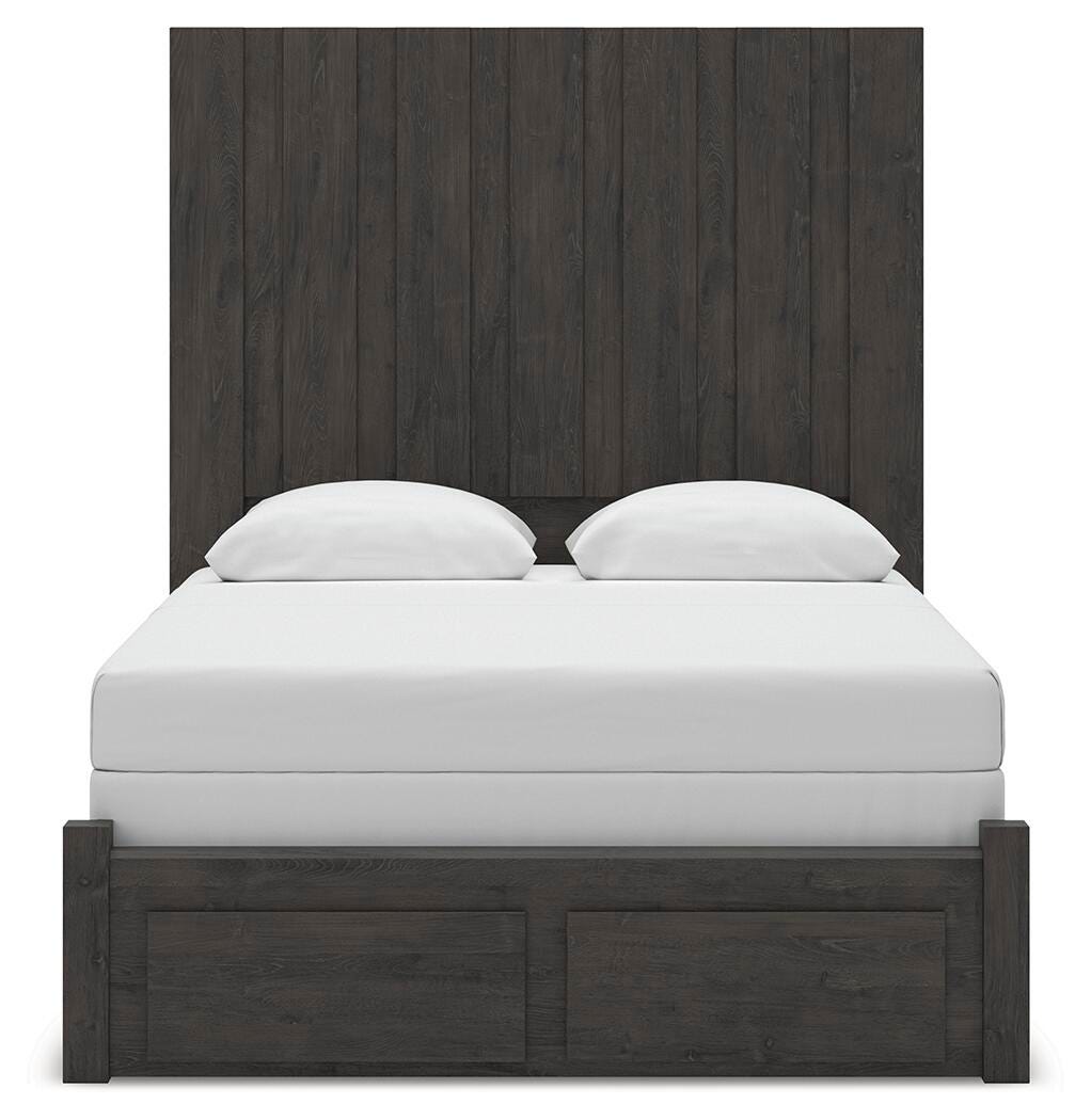 Fraluna Queen Post Storage Bed, Dresser and Mirror — 3-Piece Signature Design by Ashley® Bedroom