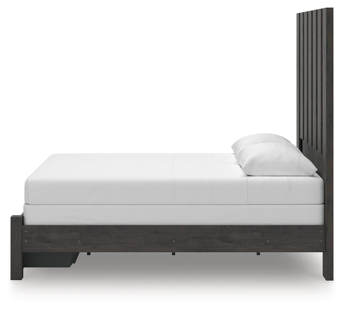 Fraluna Queen Post Storage Bed, Dresser and Mirror — 3-Piece Signature Design by Ashley® Bedroom