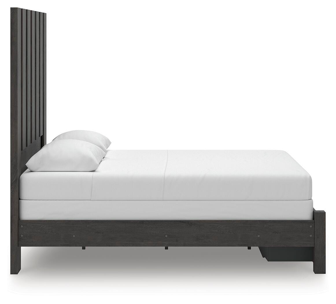 Fraluna Queen Post Storage Bed, Dresser and Mirror — 3-Piece Signature Design by Ashley® Bedroom