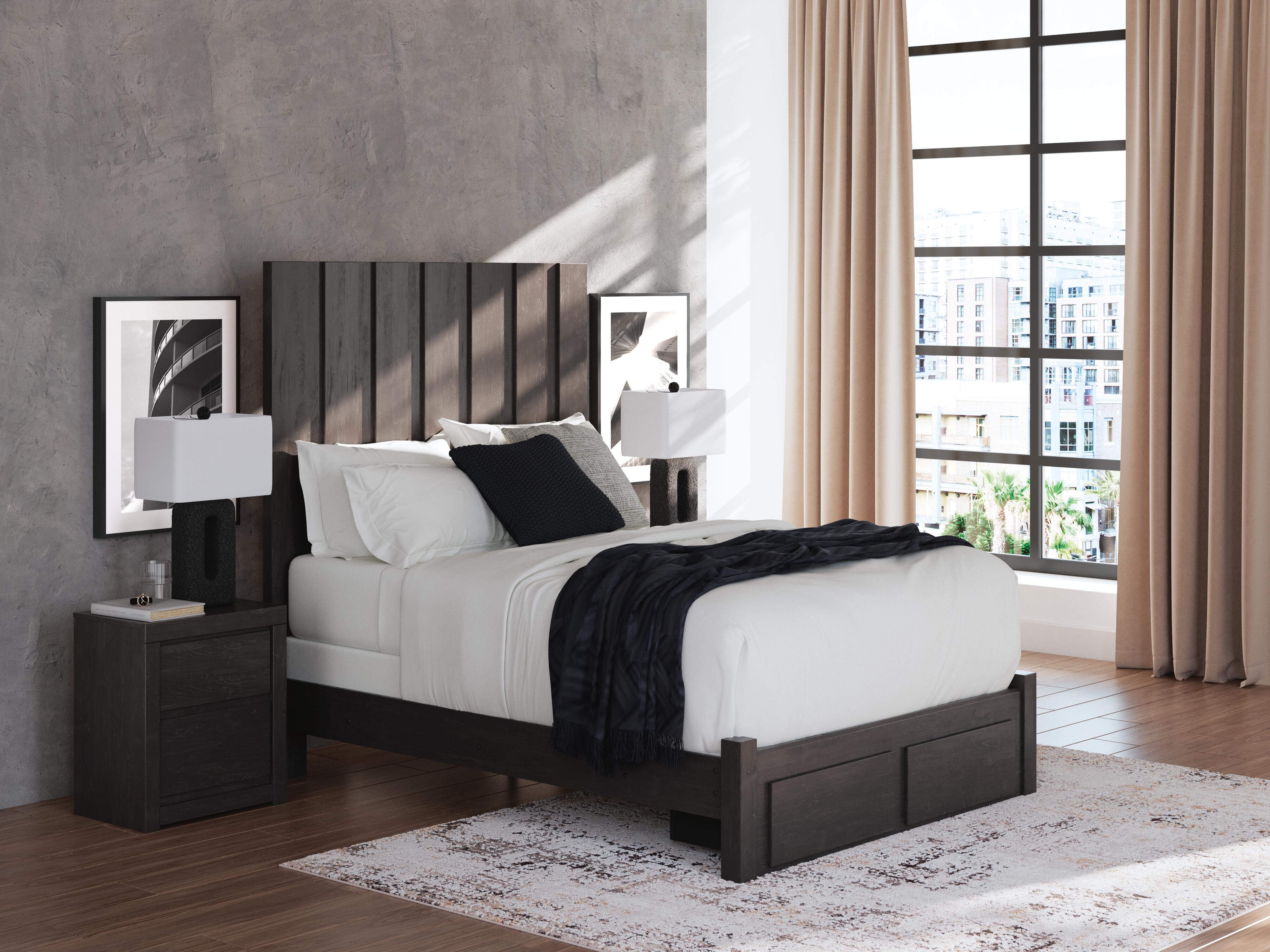 Fraluna Queen Post Storage Bed, Dresser and Mirror — 3-Piece Signature Design by Ashley® Bedroom