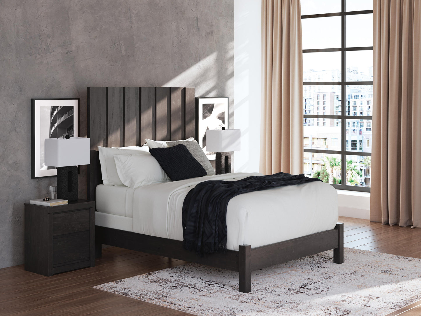 Fraluna Queen Panel Bed, Dresser and Mirror Signature Design by Ashley® Bedroom