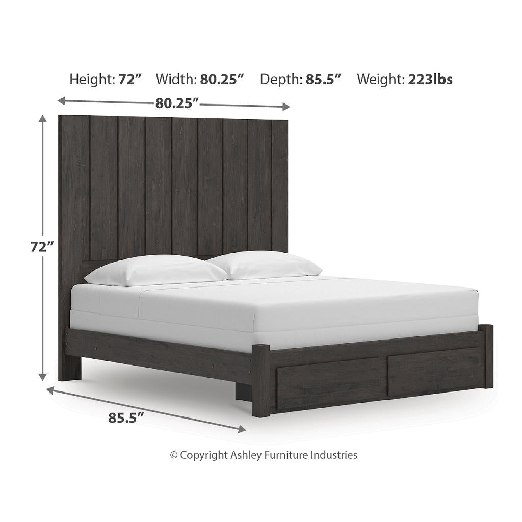 Fraluna King Panel Storage Bed Signature Design by Ashley® Bedroom