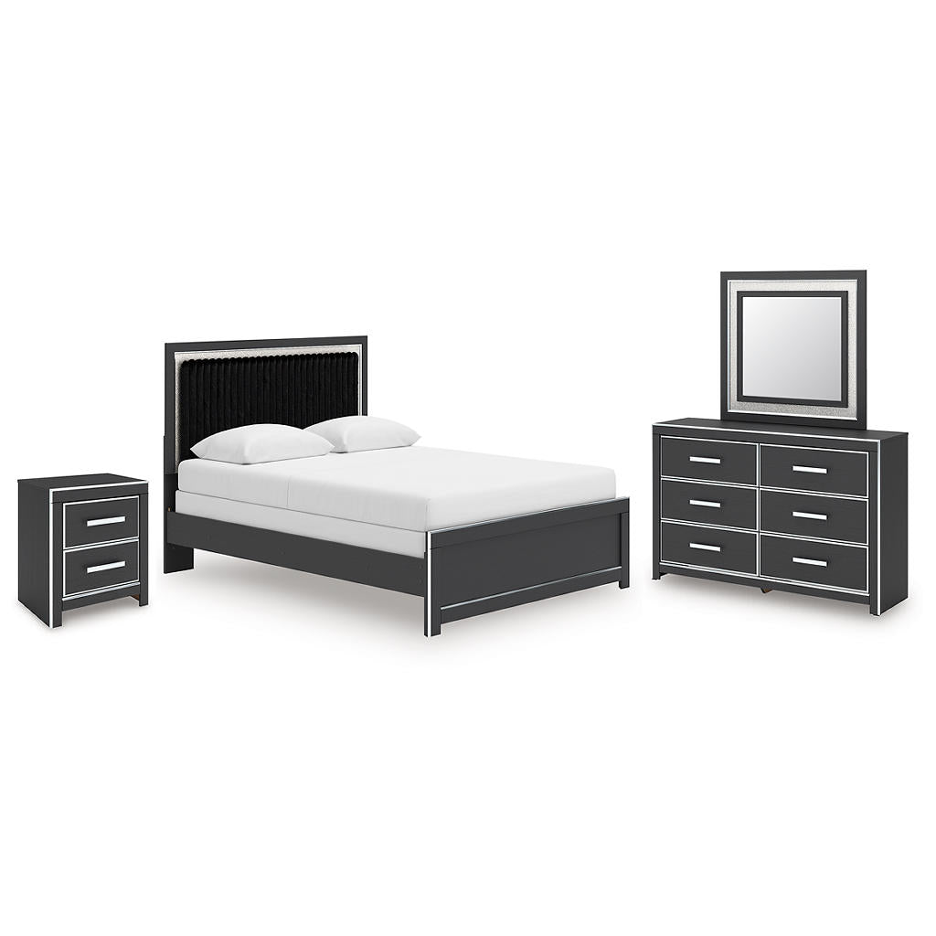 Zuraleus Queen Panel Bed, Dresser, Mirror and Nightstand Signature Design by Ashley® Uncategorized