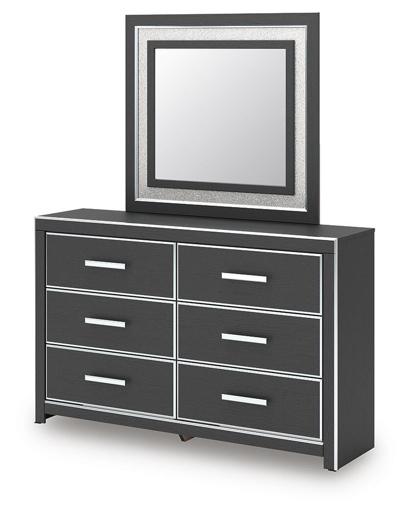 Zuraleus King Upholstered Bed, Dresser, Mirror and 2 Nightstands Signature Design by Ashley® Bedroom