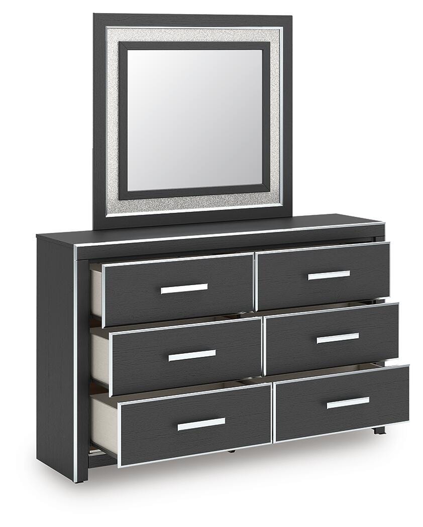Zuraleus King Upholstered Bed, Dresser, Mirror and 2 Nightstands Signature Design by Ashley® Bedroom