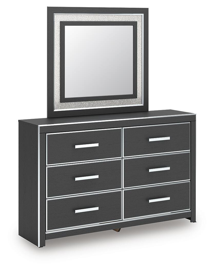 Zuraleus King Upholstered Bed, Dresser, Mirror and 2 Nightstands Signature Design by Ashley® Bedroom