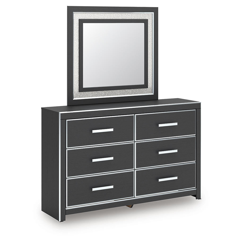 Zuraleus King Panel Bed, Dresser, Mirror and Nightstand Signature Design by Ashley® Uncategorized