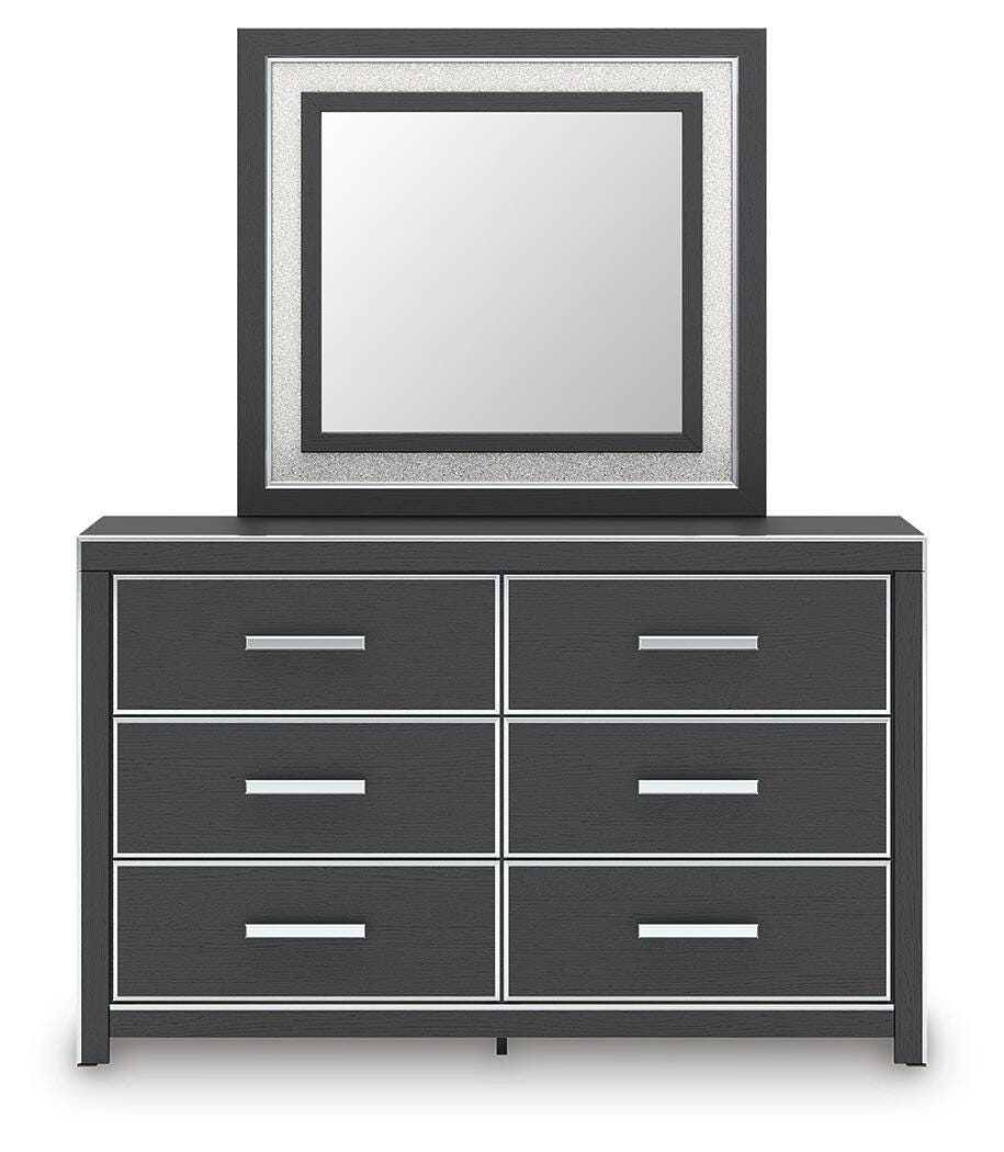 Zuraleus King Upholstered Bed, Dresser, Mirror and 2 Nightstands Signature Design by Ashley® Bedroom