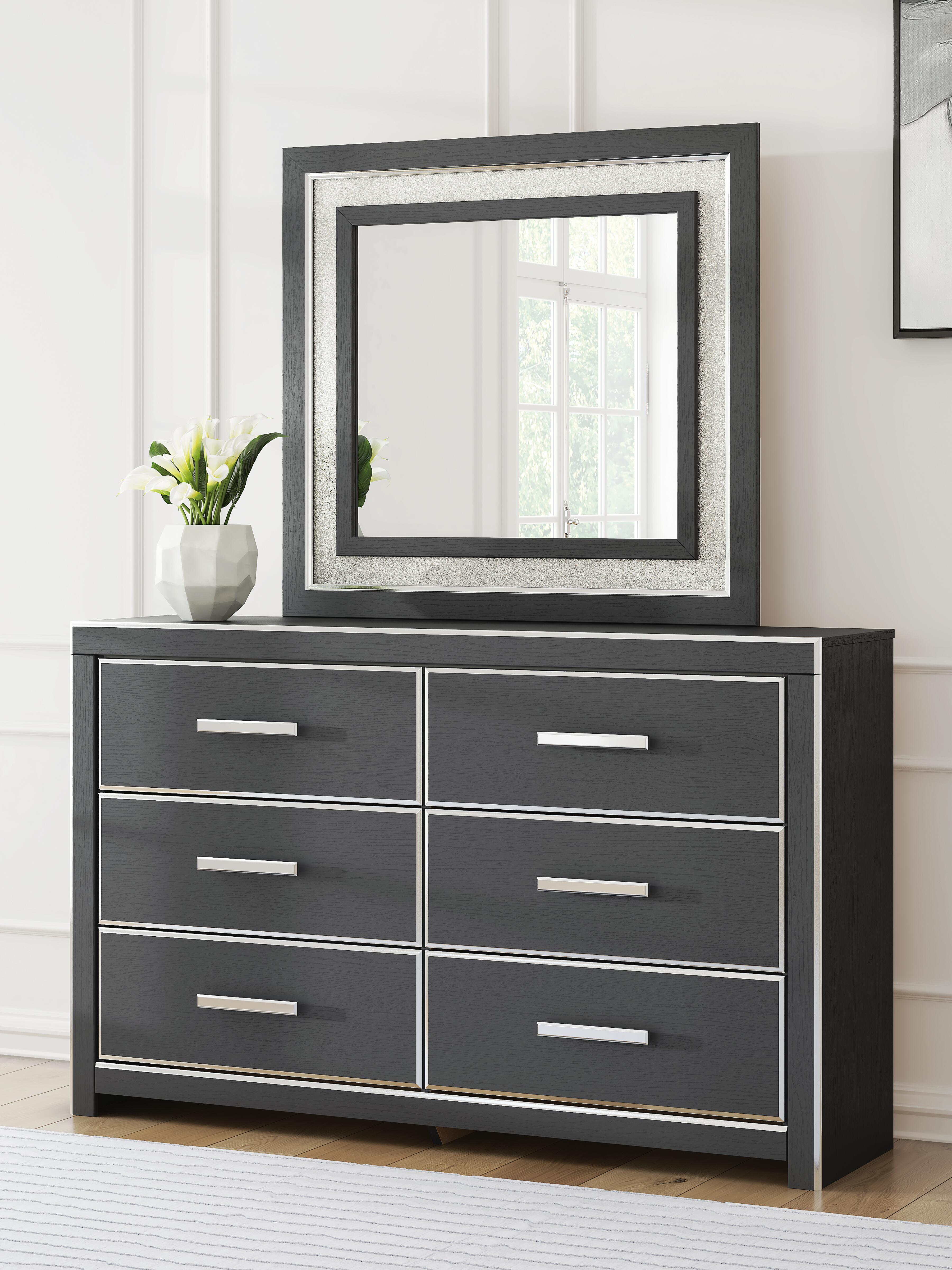 Zuraleus King Upholstered Bed, Dresser, Mirror and 2 Nightstands Signature Design by Ashley® Bedroom