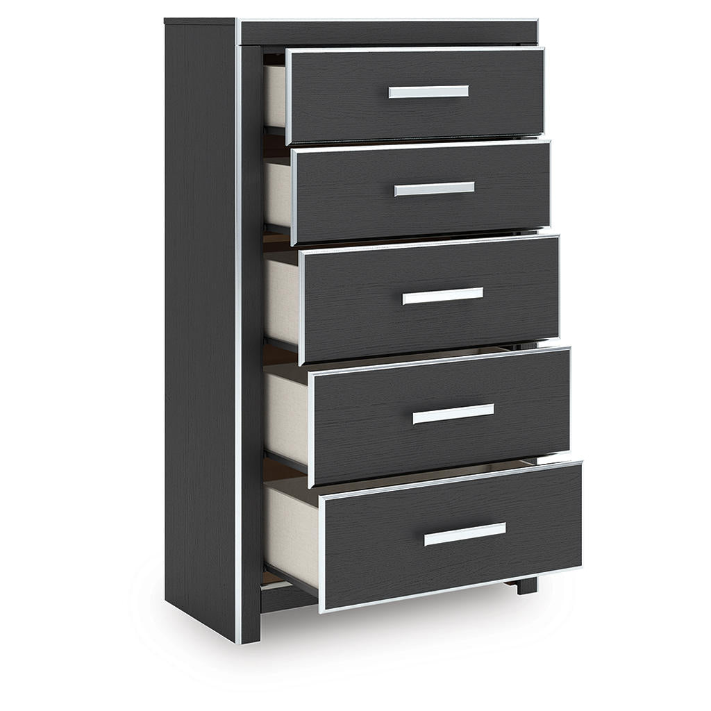 Zuraleus King Storage Bed, Dresser, Mirror, Chest and Nightstand Signature Design by Ashley® Uncategorized