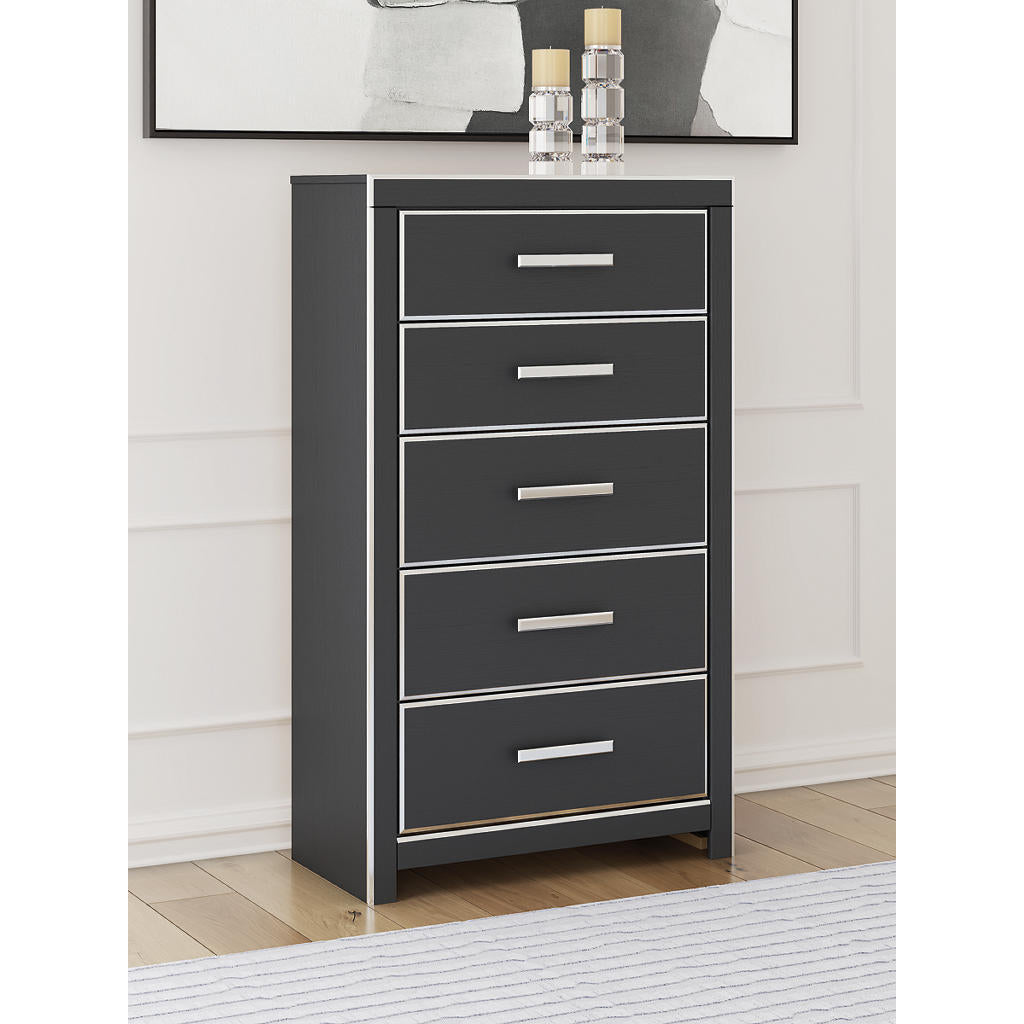Zuraleus King Storage Bed, Dresser, Mirror, Chest and Nightstand Signature Design by Ashley® Uncategorized