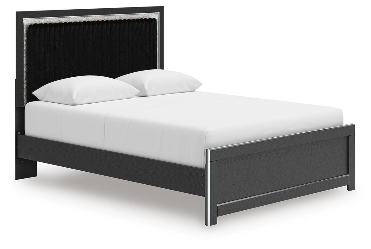 Zuraleus Queen Upholstered Bed, Dresser, Mirror and Nightstand Signature Design by Ashley® Bedroom Package