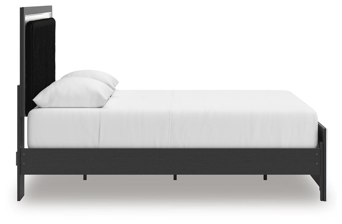 Zuraleus Queen Upholstered Bed, Dresser, Mirror and Nightstand Signature Design by Ashley® Bedroom Package