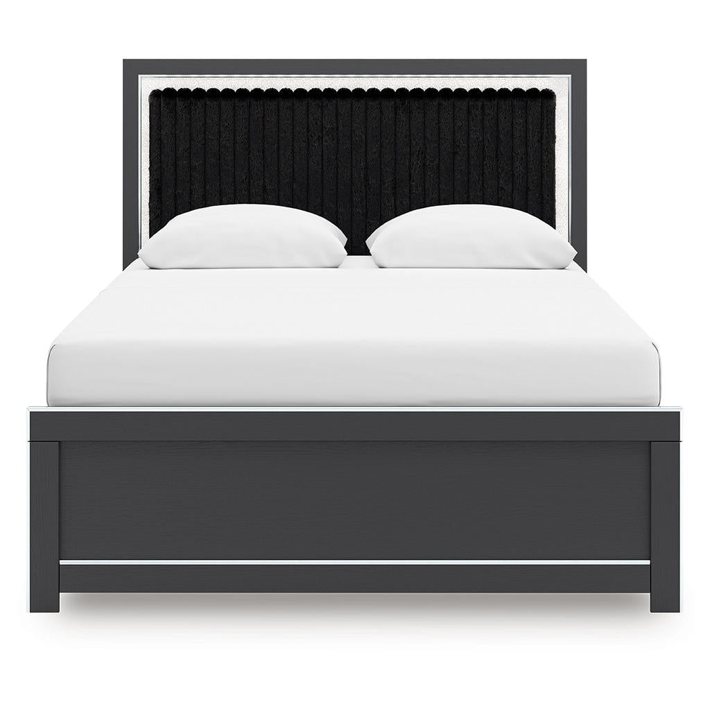 Zuraleus Queen Upholstered Panel Bed Signature Design by Ashley® Bedroom