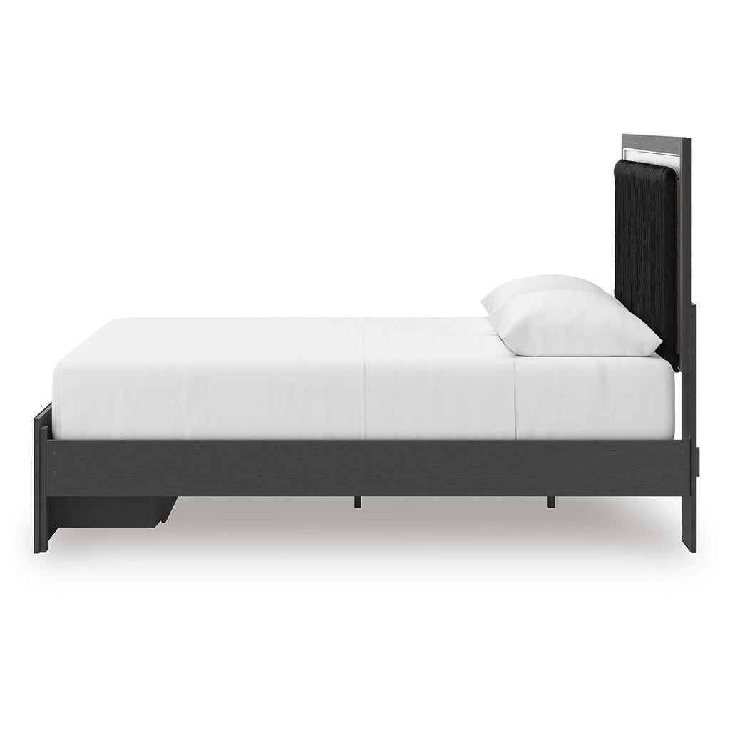 Zuraleus Queen Upholstered Panel Storage Bed Signature Design by Ashley® Bedroom