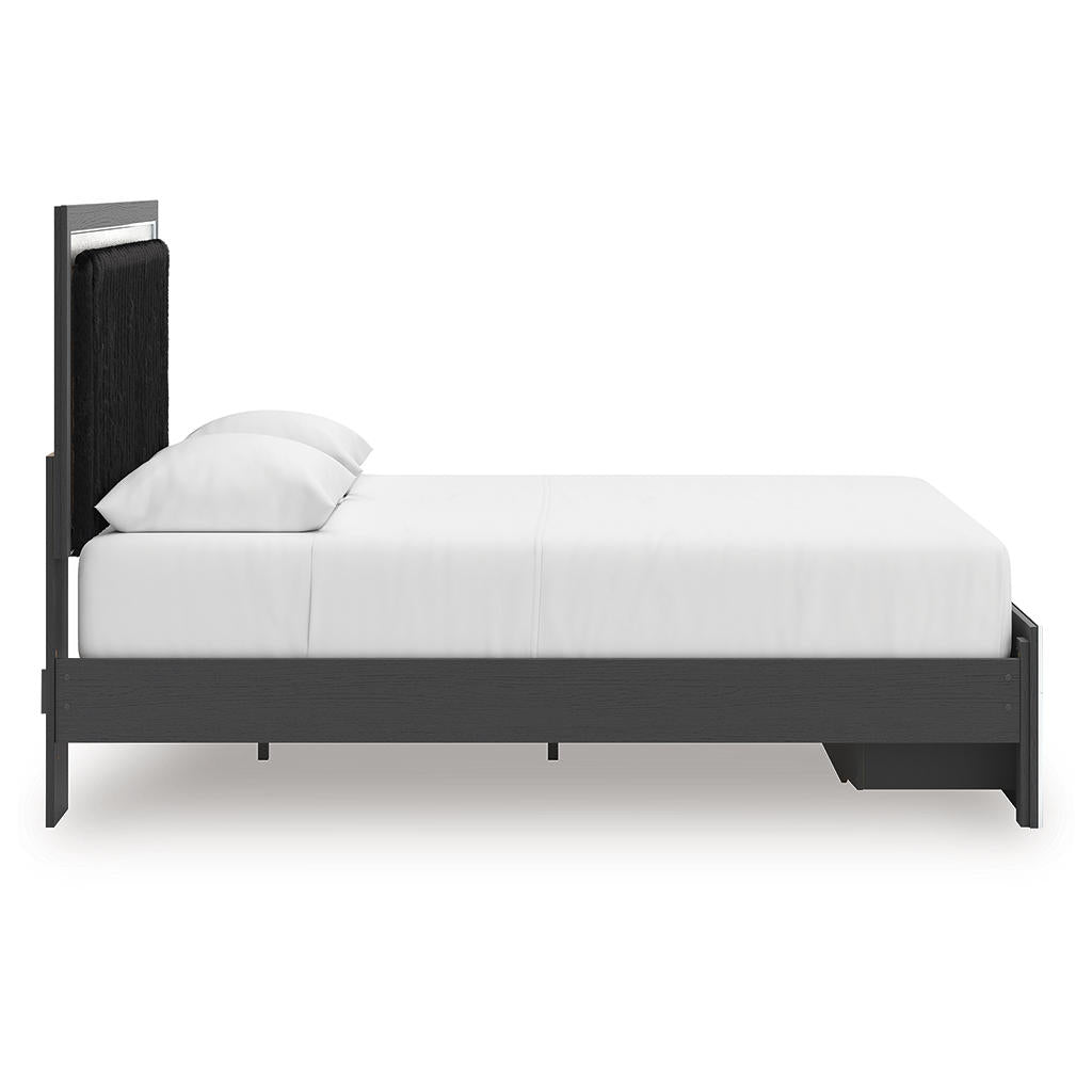 Zuraleus Queen Upholstered Panel Storage Bed Signature Design by Ashley® Bedroom
