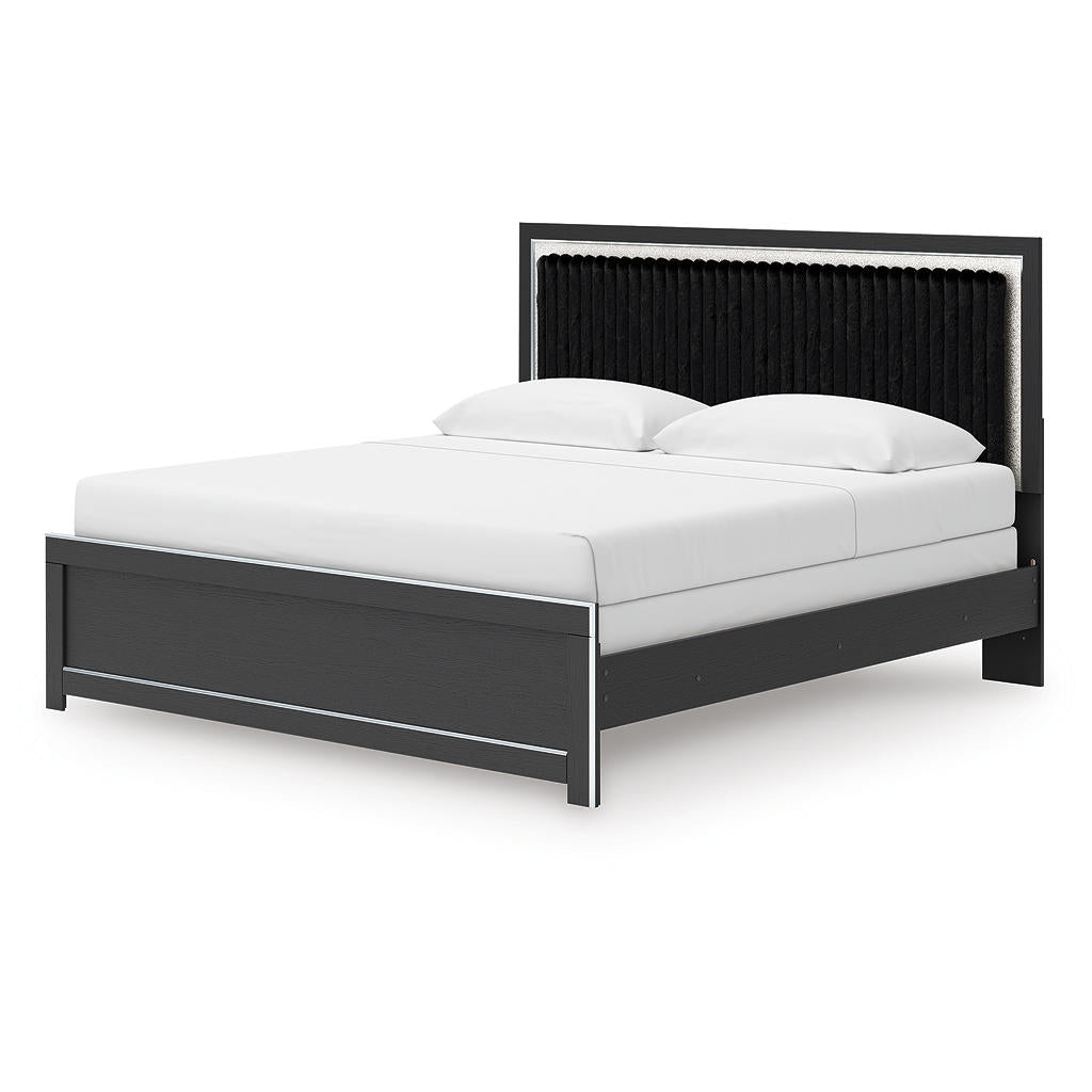 Zuraleus King Panel Bed, Dresser, Mirror and Nightstand Signature Design by Ashley® Uncategorized