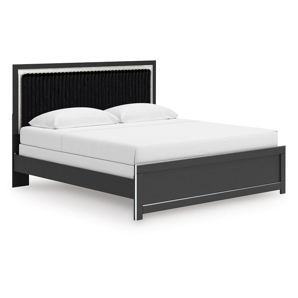 Zuraleus King Panel Bed, Dresser, Mirror and Nightstand Signature Design by Ashley® Uncategorized