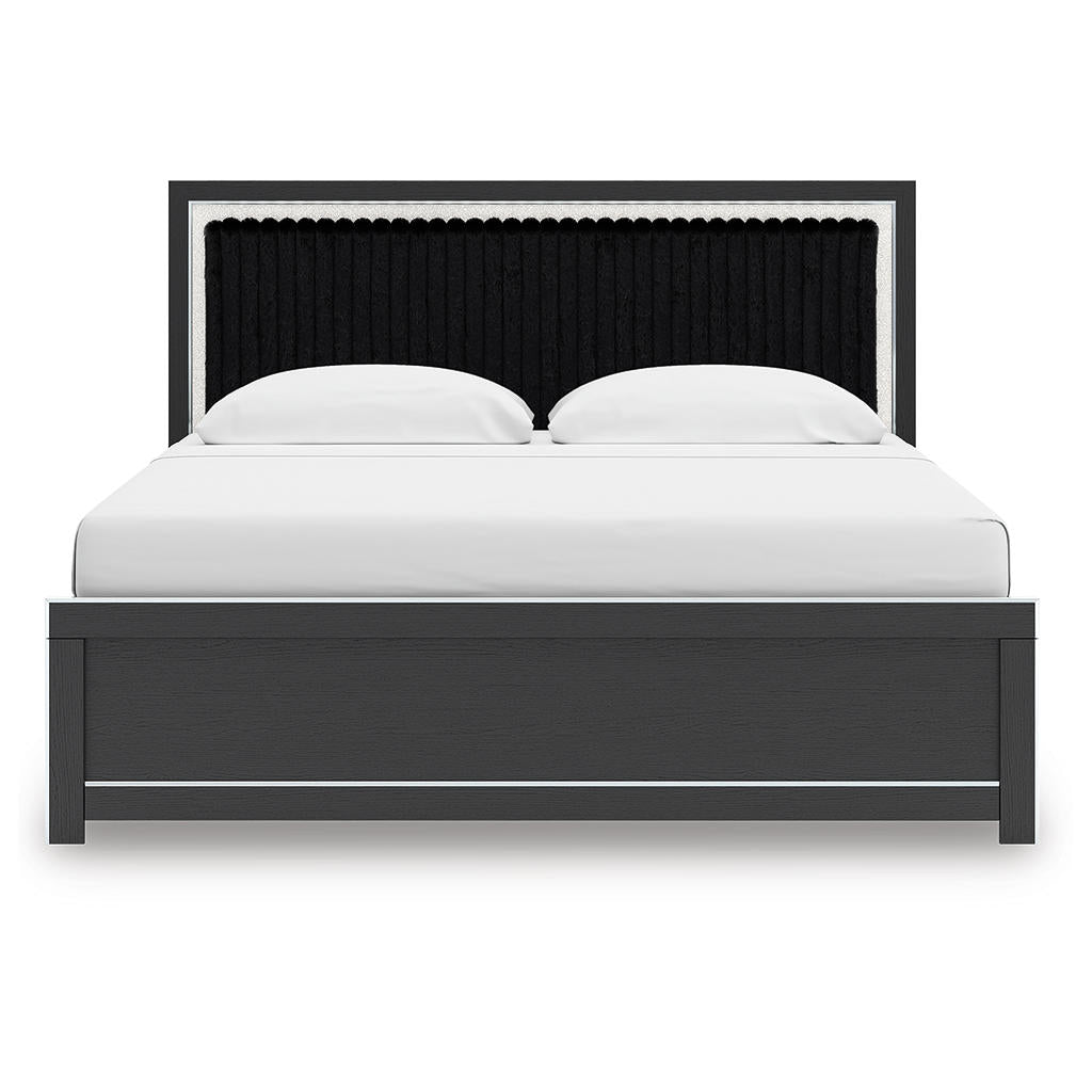 Zuraleus King Panel Bed, Dresser, Mirror and Nightstand Signature Design by Ashley® Uncategorized