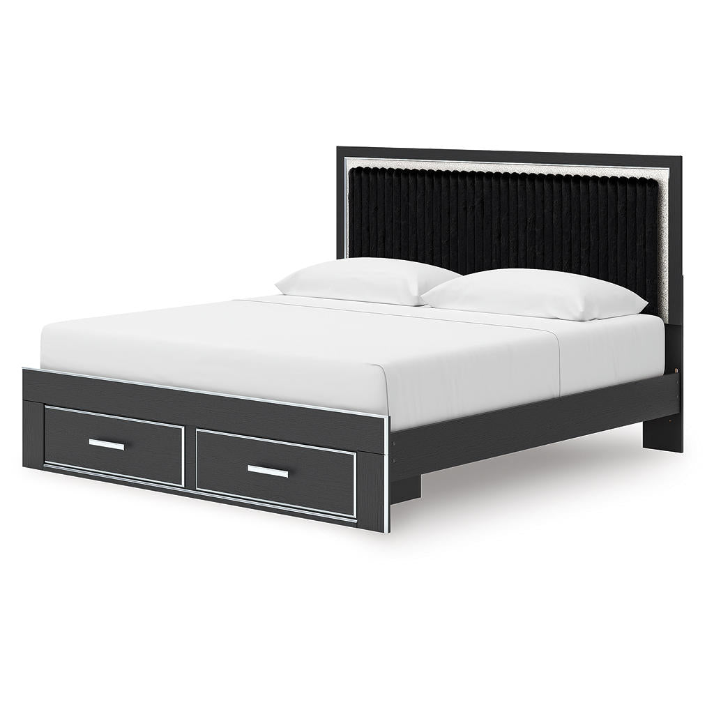 Zuraleus King Storage Bed, Dresser, Mirror, Chest and Nightstand Signature Design by Ashley® Uncategorized