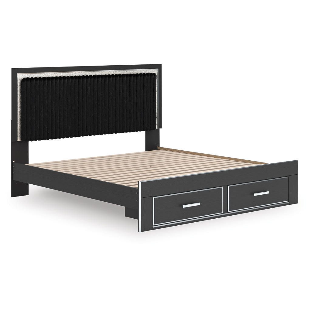 Zuraleus King Storage Bed, Dresser, Mirror, Chest and Nightstand Signature Design by Ashley® Uncategorized