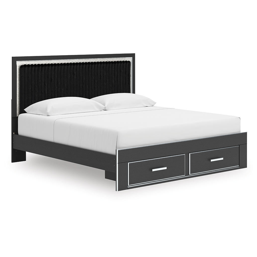Zuraleus King Storage Bed, Dresser, Mirror, Chest and Nightstand Signature Design by Ashley® Uncategorized