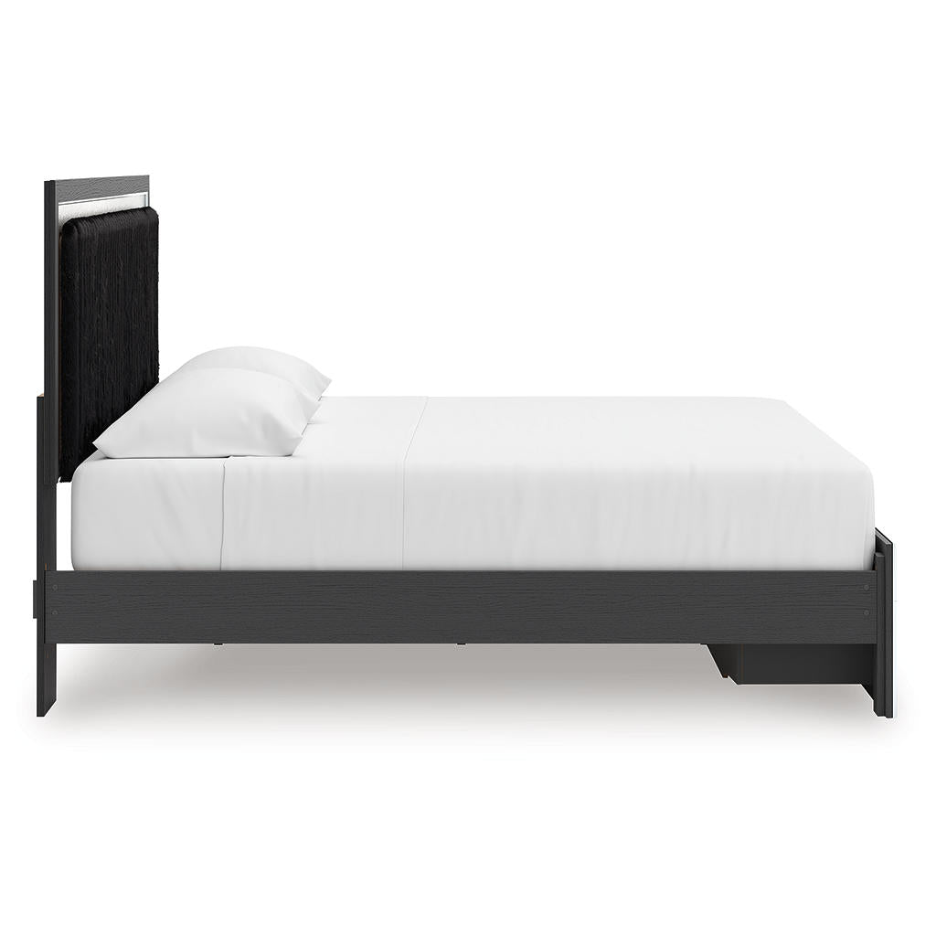 Zuraleus King Upholstered Panel Storage Bed Signature Design by Ashley® Bedroom