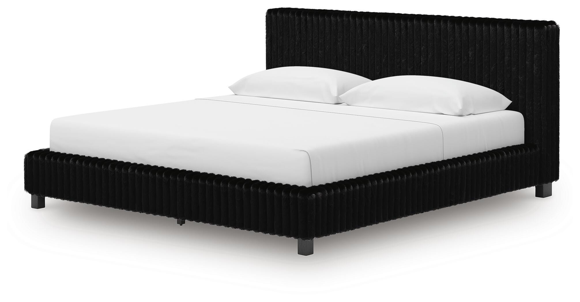 Zuraleus King Upholstered Bed, Dresser, Mirror and 2 Nightstands Signature Design by Ashley® Bedroom