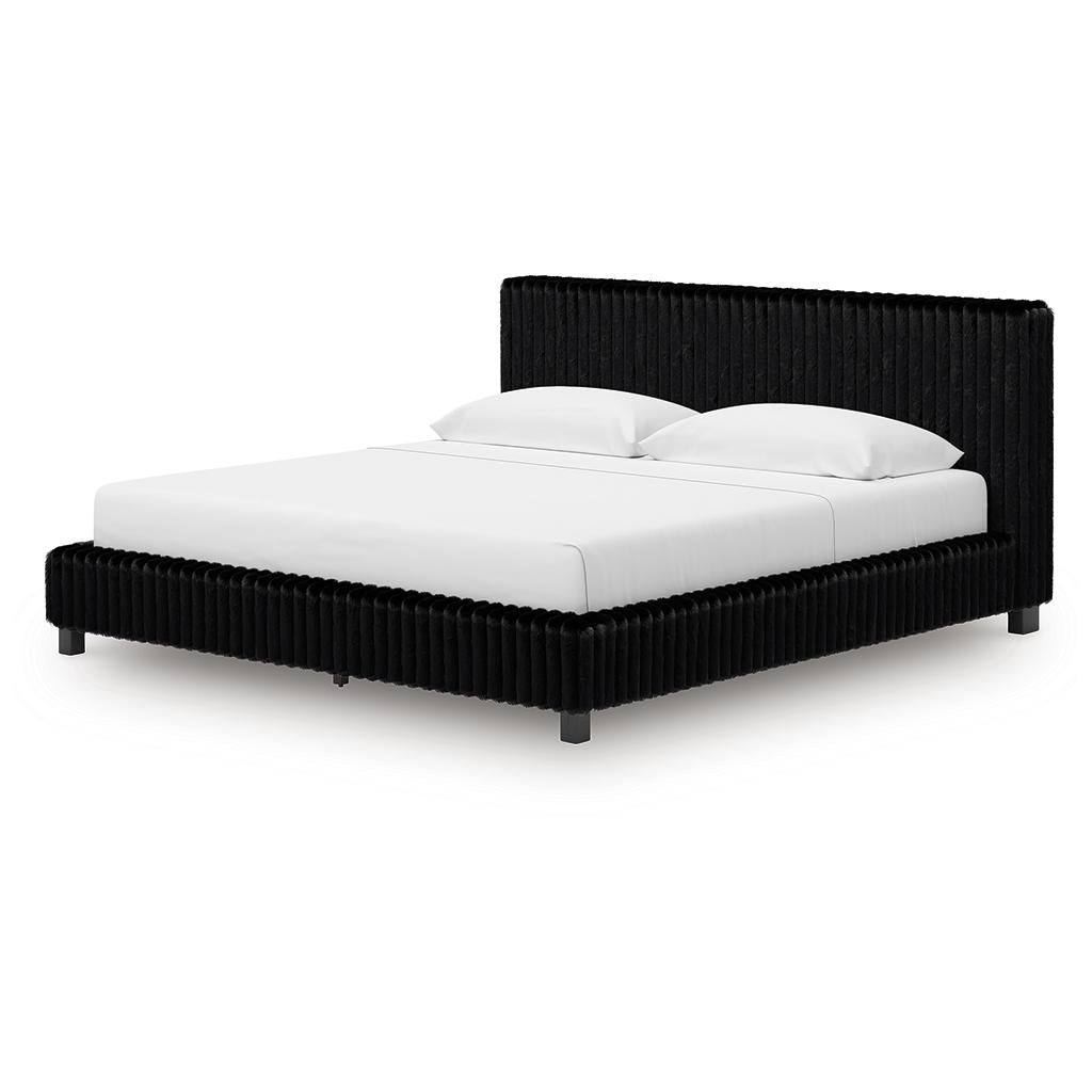 Zuraleus King Upholstered Bed, Dresser and Nightstand Signature Design by Ashley® Uncategorized
