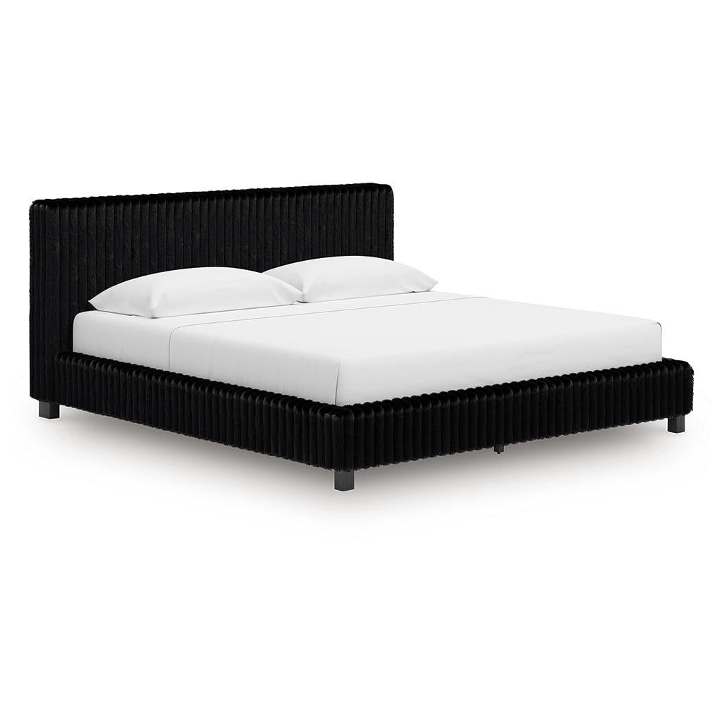 Zuraleus King Upholstered Bed, Dresser and Nightstand Signature Design by Ashley® Uncategorized