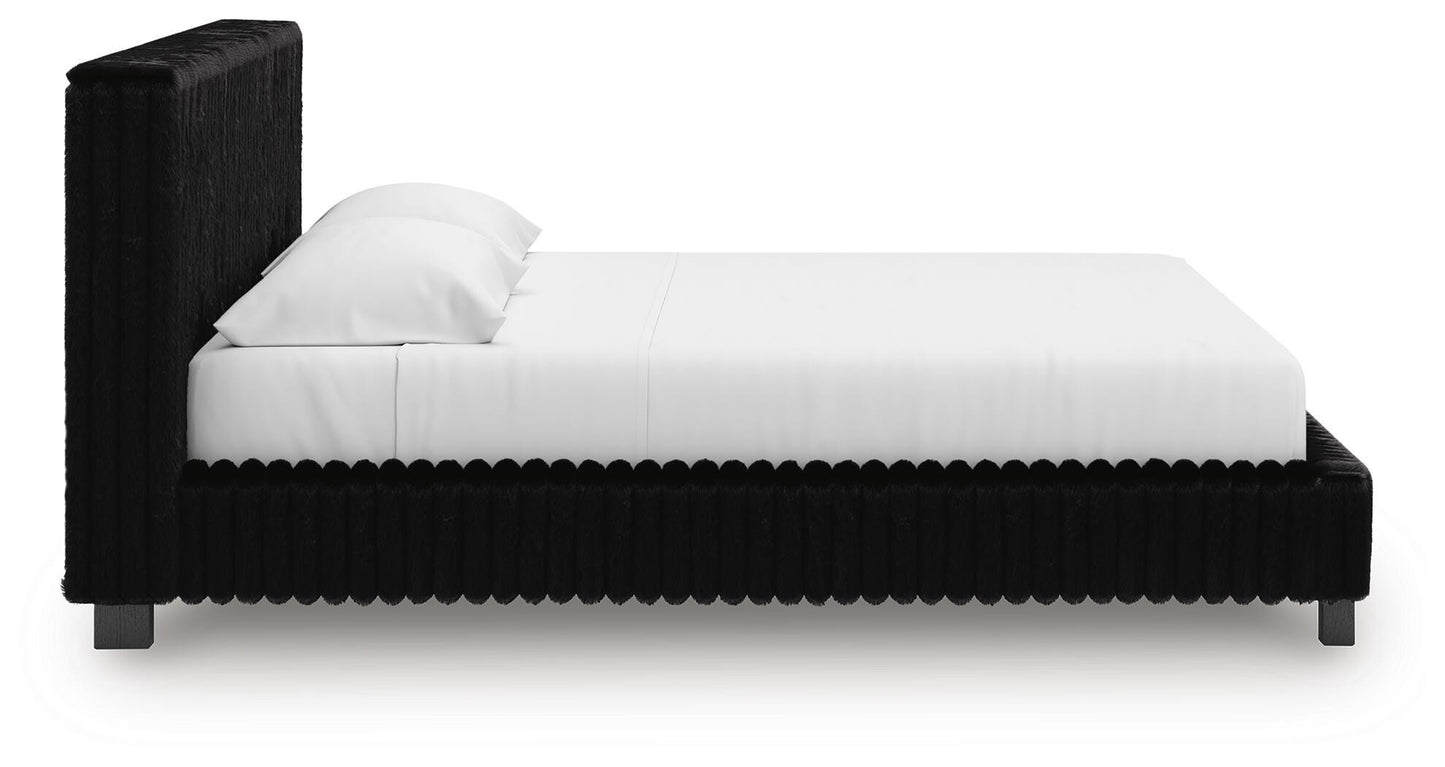 Zuraleus King Upholstered Bed, Dresser, Mirror and 2 Nightstands Signature Design by Ashley® Bedroom