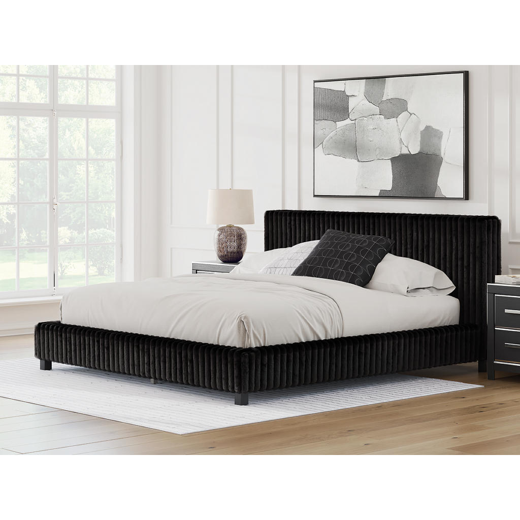 Zuraleus King Upholstered Bed Signature Design by Ashley® Bedroom