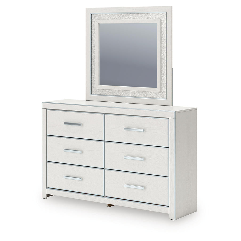 Zuraleus Queen Upholstered Bed, Dresser and Mirror Ashley® Bedroom