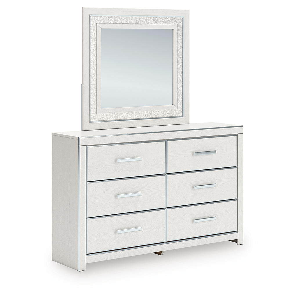 Zuraleus Queen Upholstered Bed, Dresser and Mirror Ashley® Bedroom