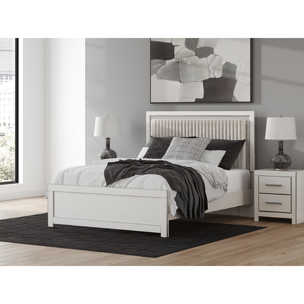 Zuraleus Queen Upholstered Panel Bed Signature Design by Ashley® Bedroom