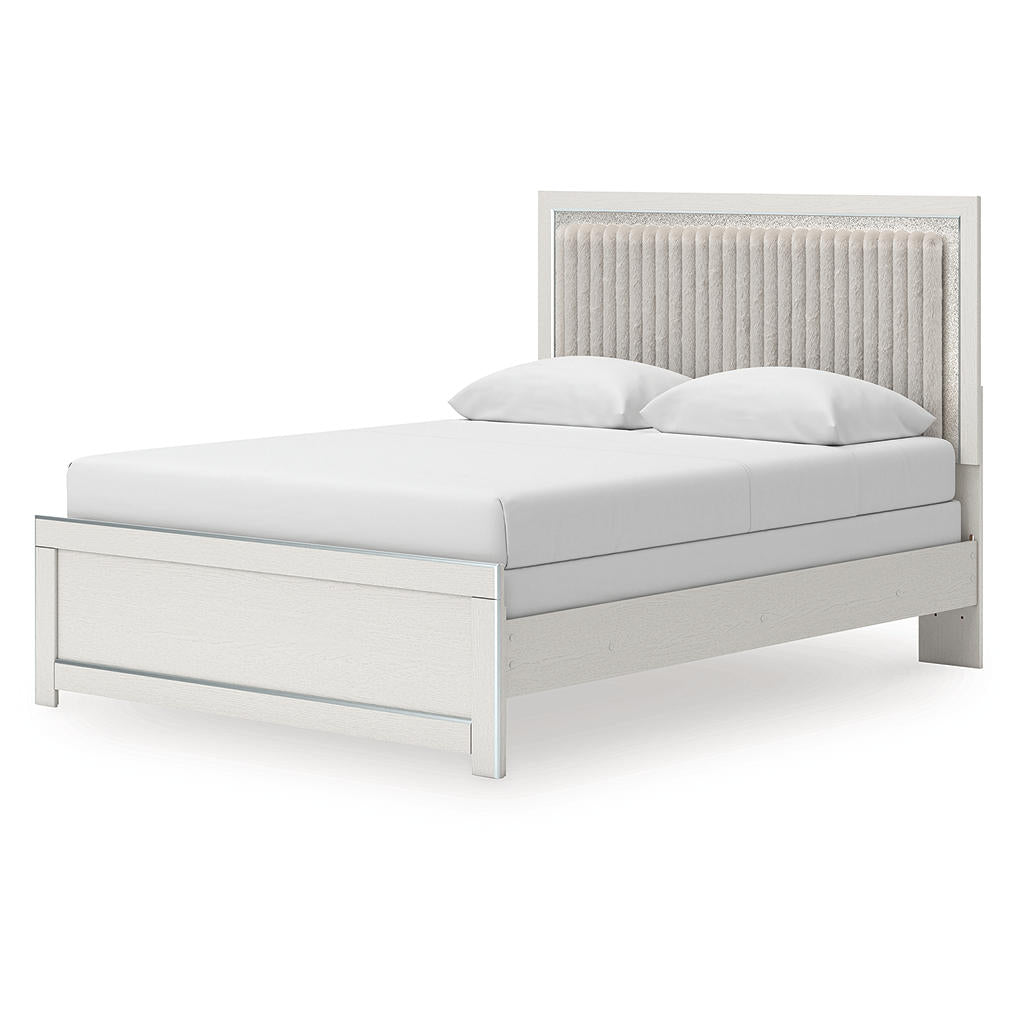 Zuraleus Queen Upholstered Panel Bed Signature Design by Ashley® Bedroom