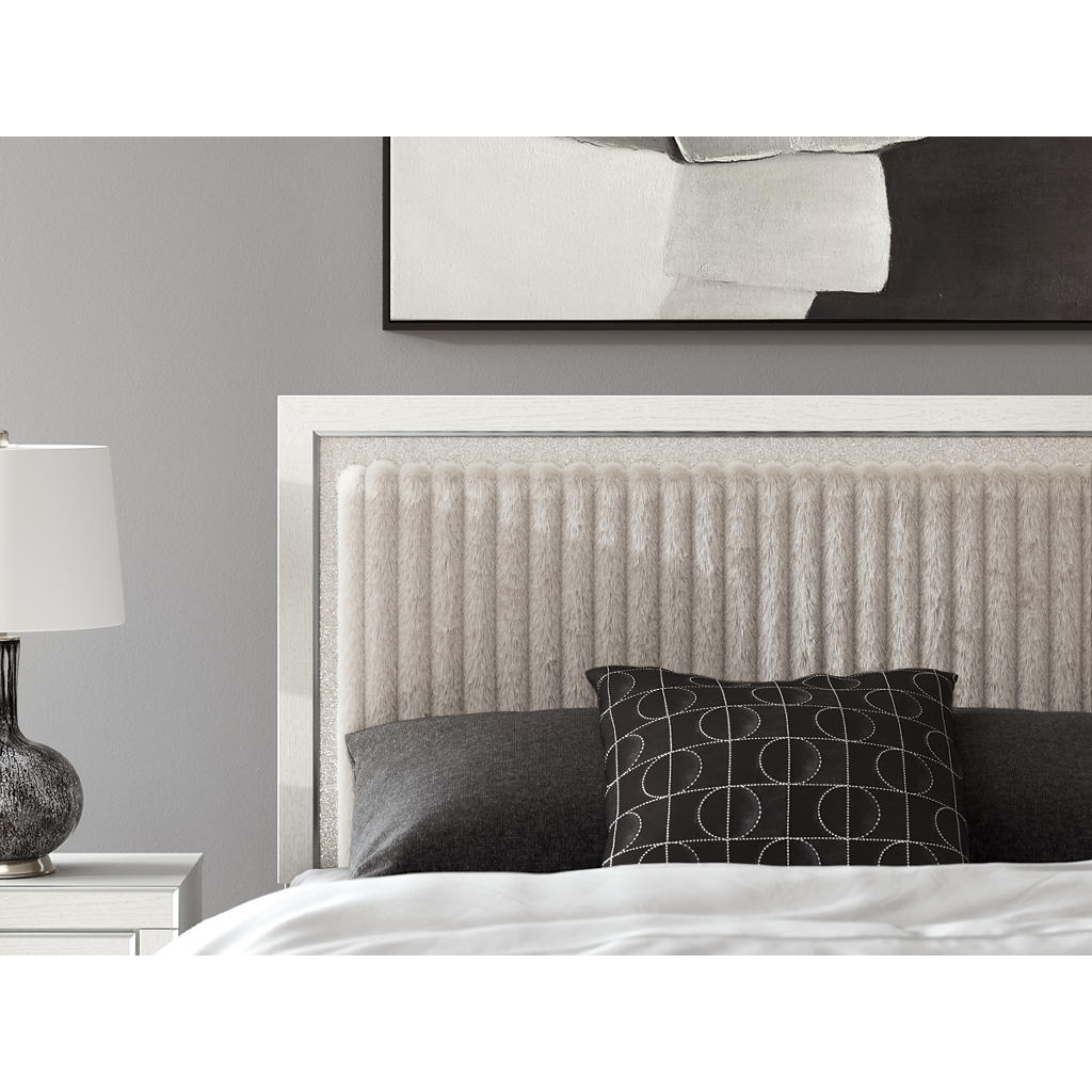 Zuraleus Queen Upholstered Panel Bed Signature Design by Ashley® Bedroom
