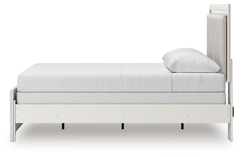 Zuraleus Queen Upholstered Panel Bed, Dresser and Mirror Ashley® Bedroom